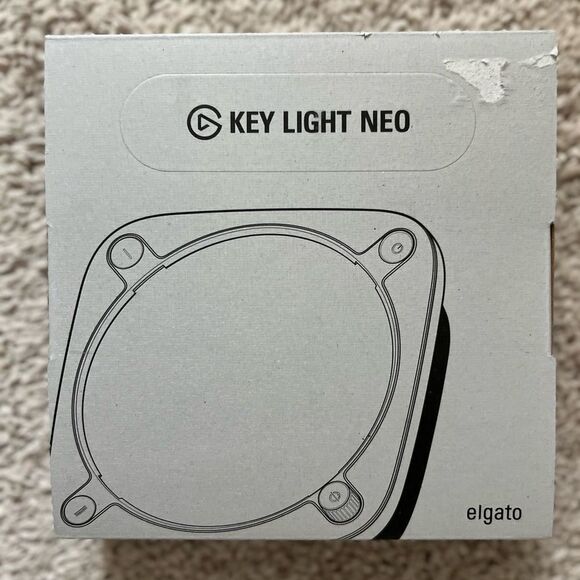 Elgato Key Light Neo Professional Video Call Lighting Studio - White - Picture 1 of 7